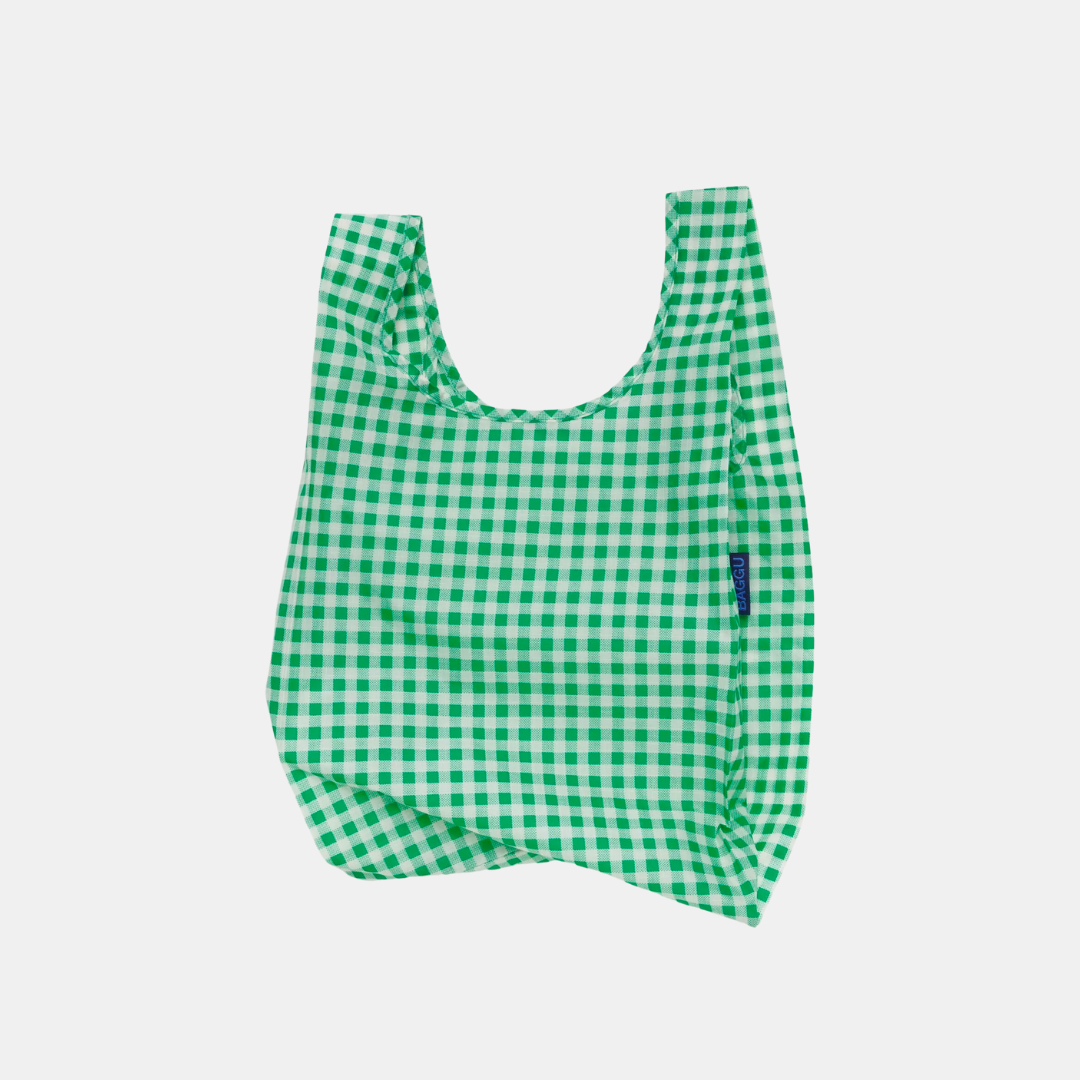 Green Gingham Baby Baggu – Riley Grae Store