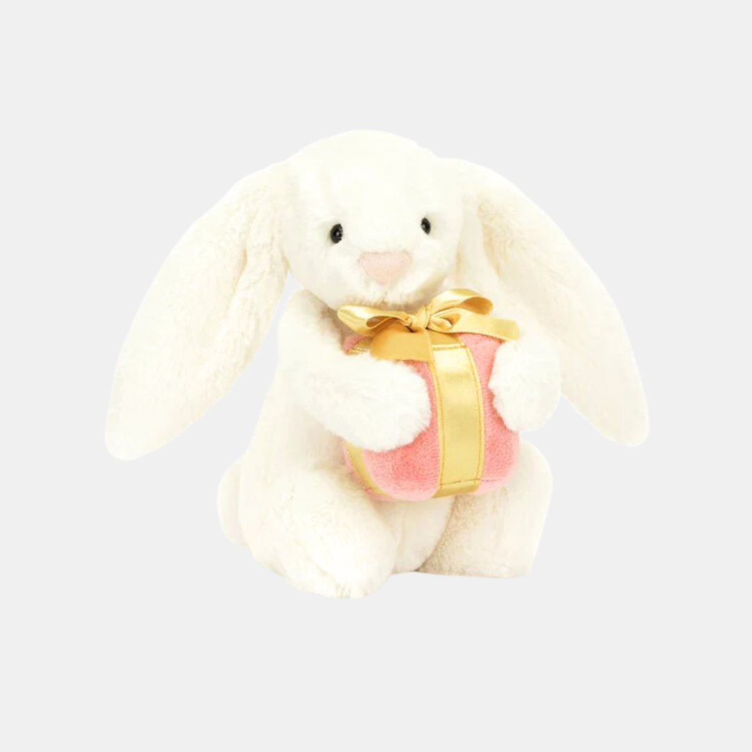 Bashful Bunny With Present