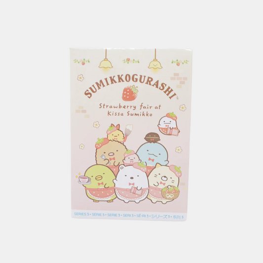 Sumikkogurashi Strawberry Fair Plush Keychain Series 3 Blind Box