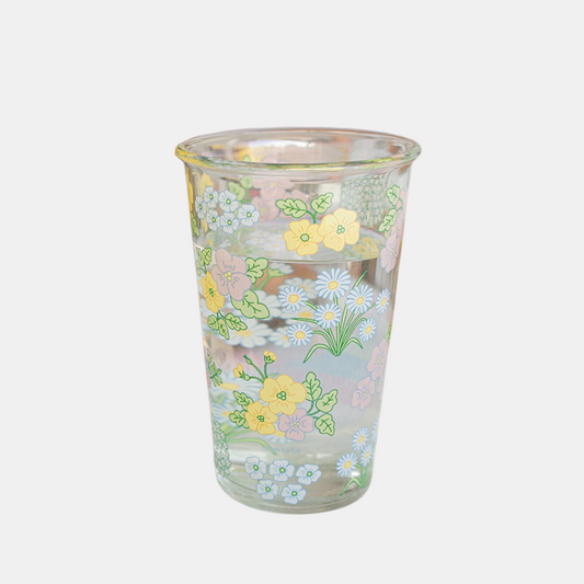 Angel's Flower Glass Cup