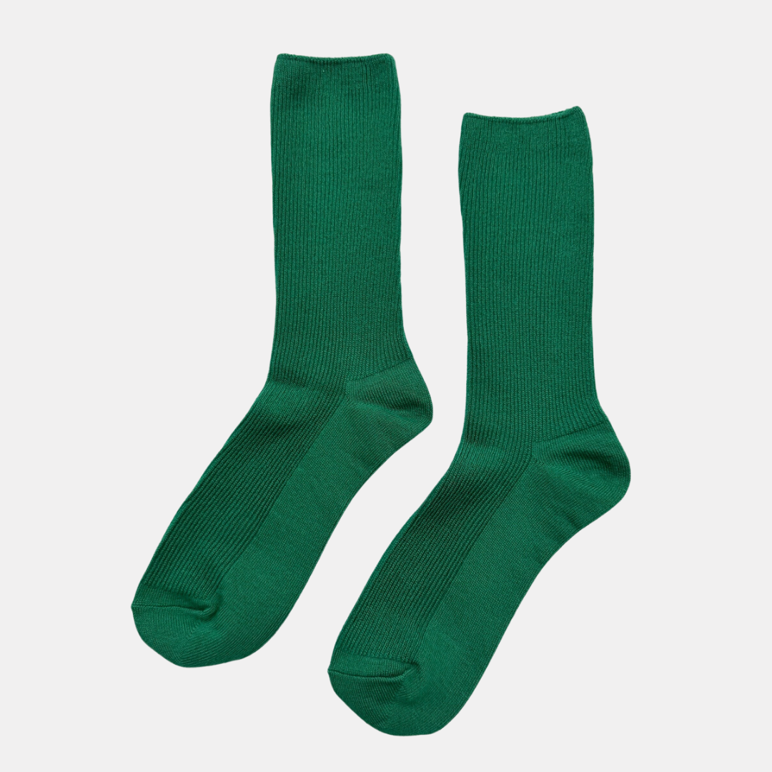 Deep Green Trouser Socks