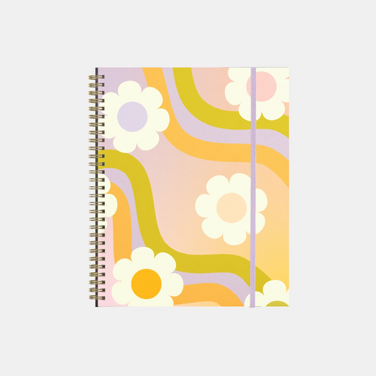 Wavy Daisy Goal Getter Perpetual Planner