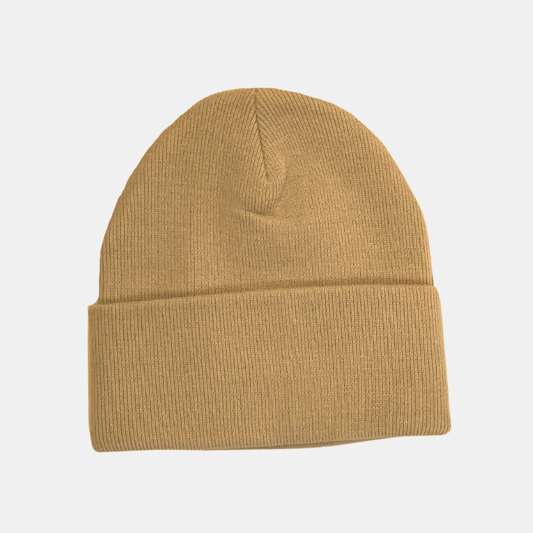 Camel Cuffed Beanie