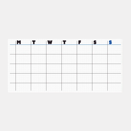 Sticky Monthly Planner Pad