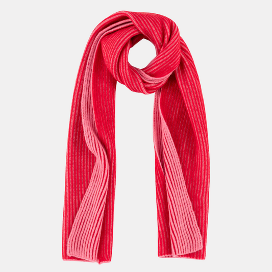 Red + Pink Scarf