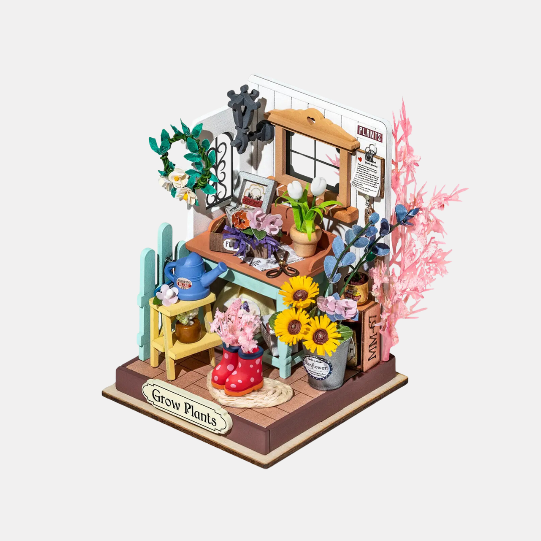 Dreaming Terrace Garden DIY Miniature Kit