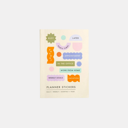 Planner Sticker Book