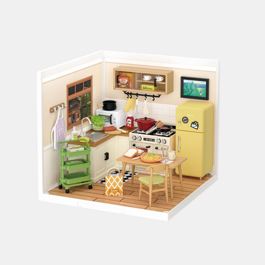 Happy Meals Kitchen DIY Miniature Kit