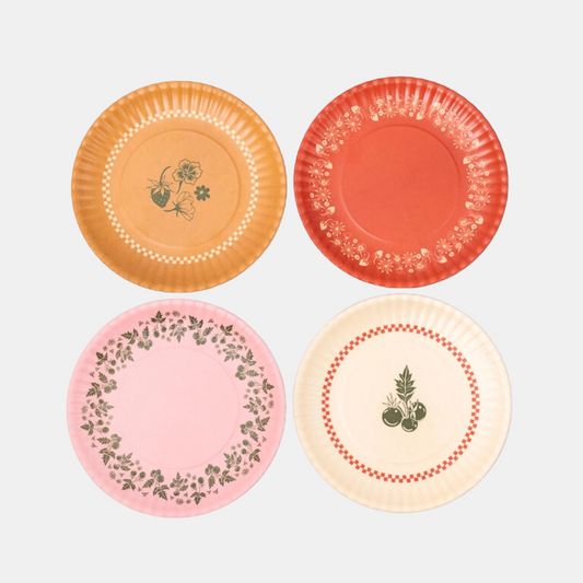 Garden Dessert Plate Set