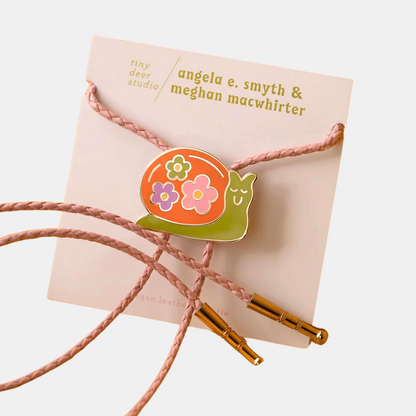 Snail Bolo Tie