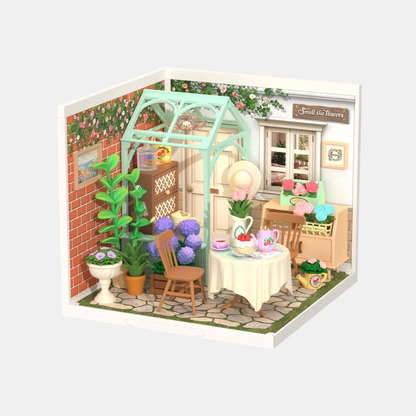 Blooming Tea Garden DIY Miniature Kit