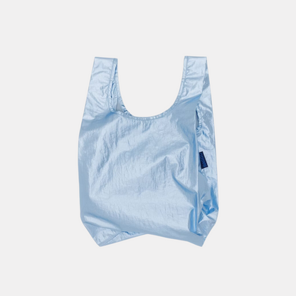 Metallic Light Blue Baby Baggu