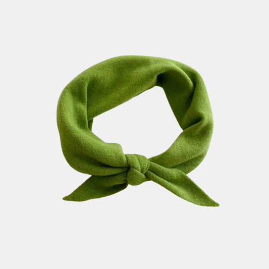 Grass Green Neck Scarf