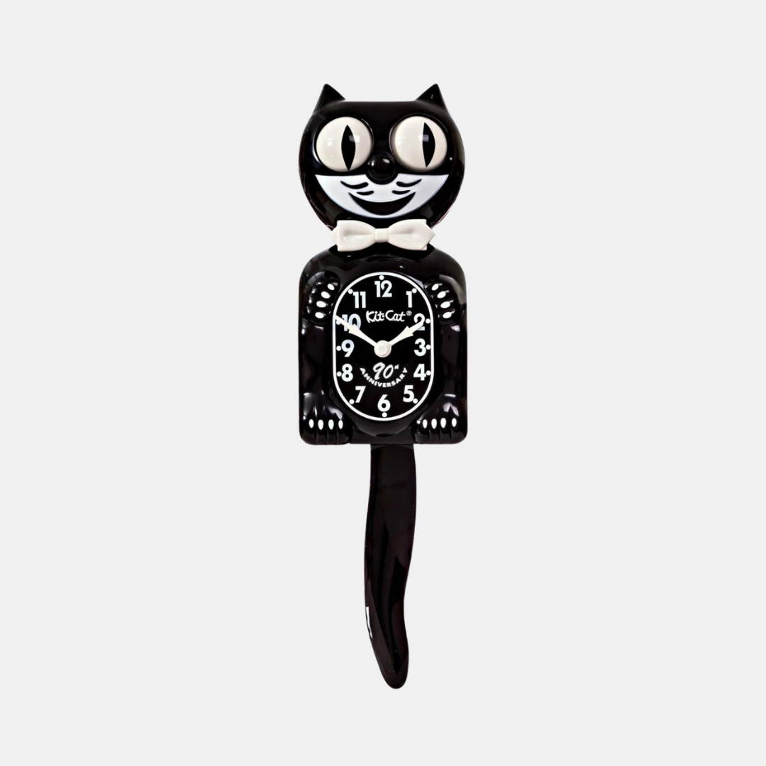 90th Anniversary Classic Black Kit-Cat Klock