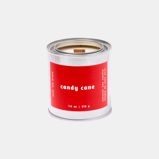 Candy Cane Mini Soy Candle