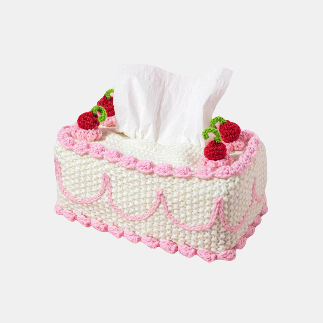 Crochet Cake Tissue Cover