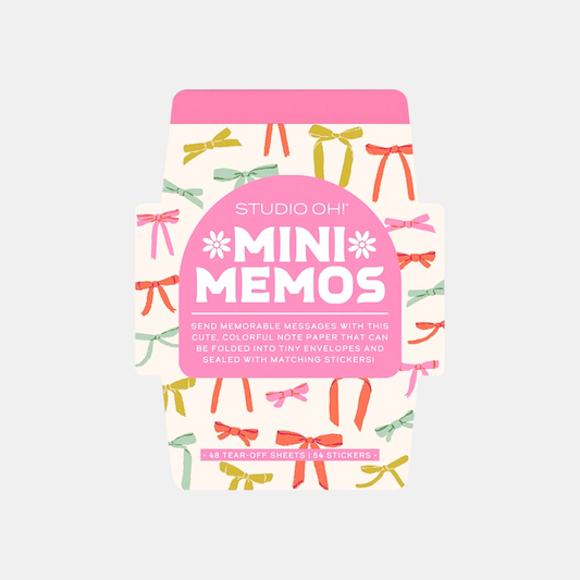 Bows Mini Memo Set