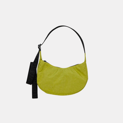 Lemongrass Small Nylon Crescent Bag