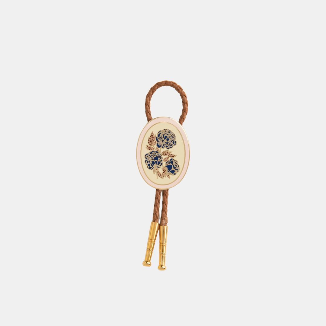 Floral Bolo Tie