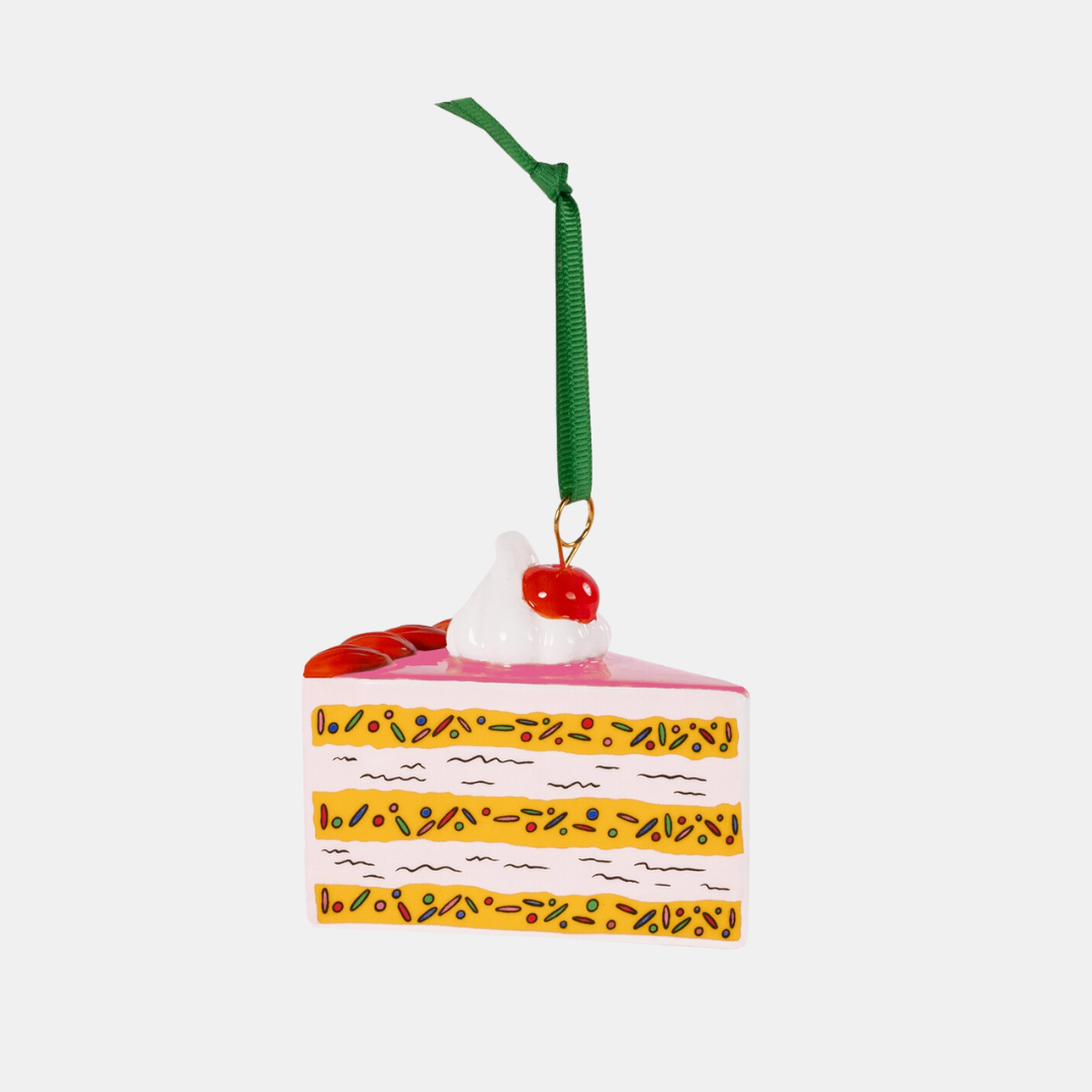 Cake Slice Ornament