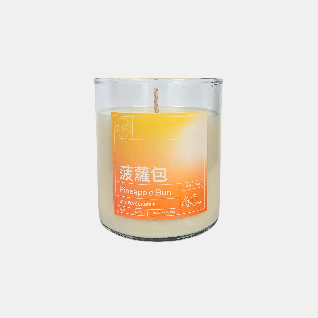 Pineapple Bun Soy Candle