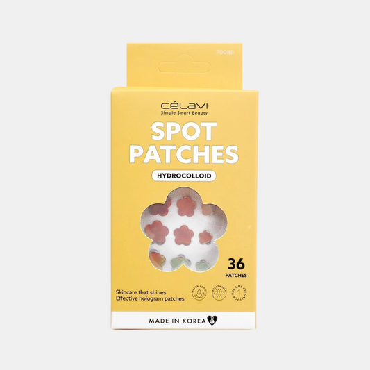 Floral Holo Hydrocolloid Spot Patches