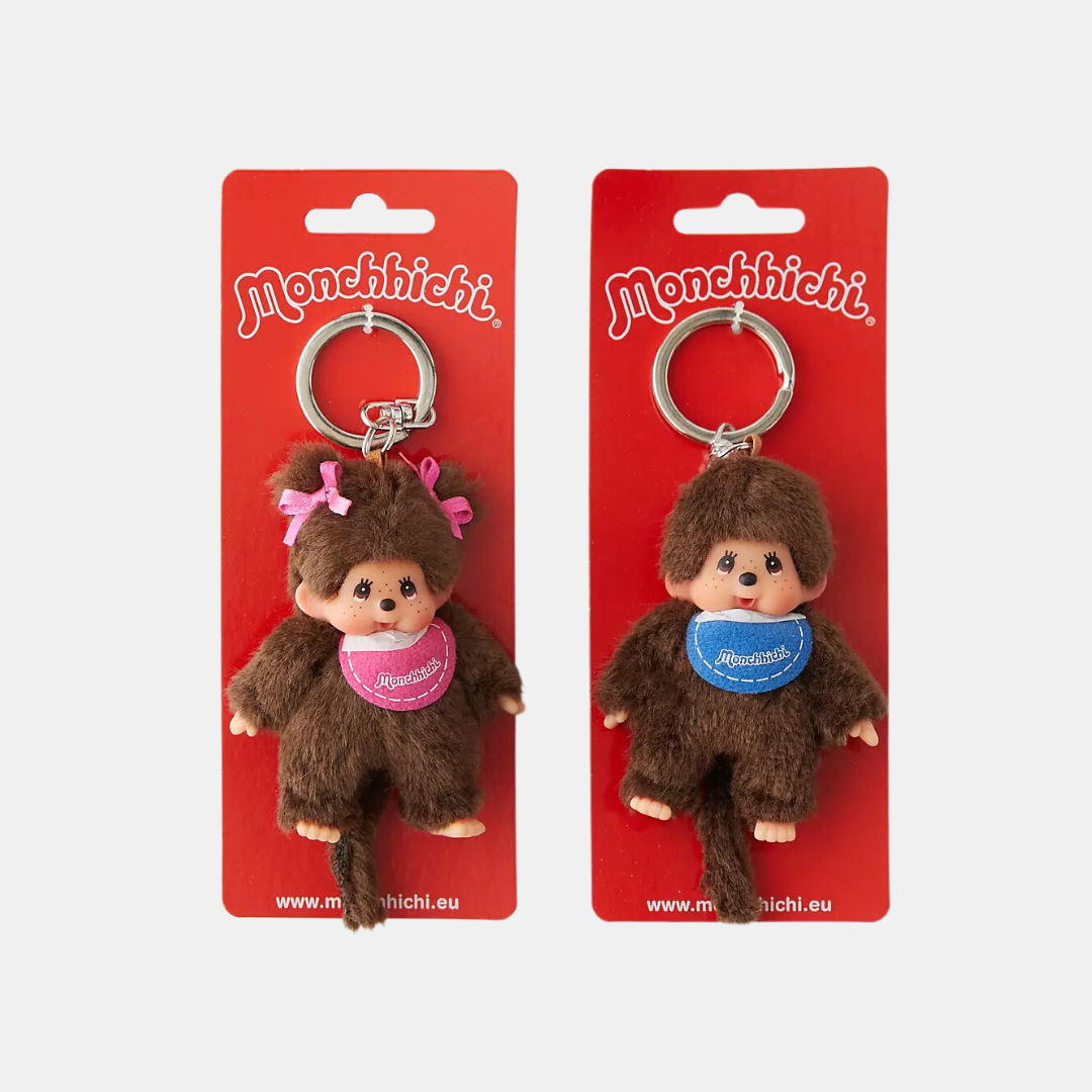 Monchhichi Plush Keychain