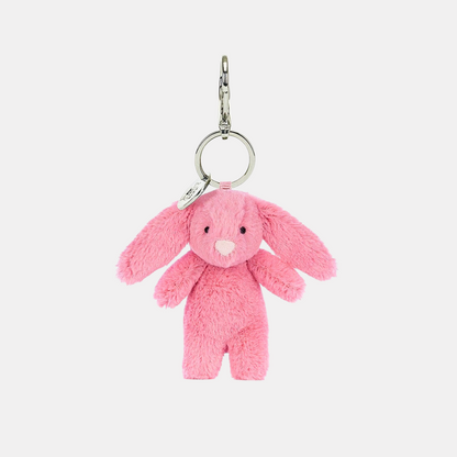 Bashful Pink Bunny Bag Charm