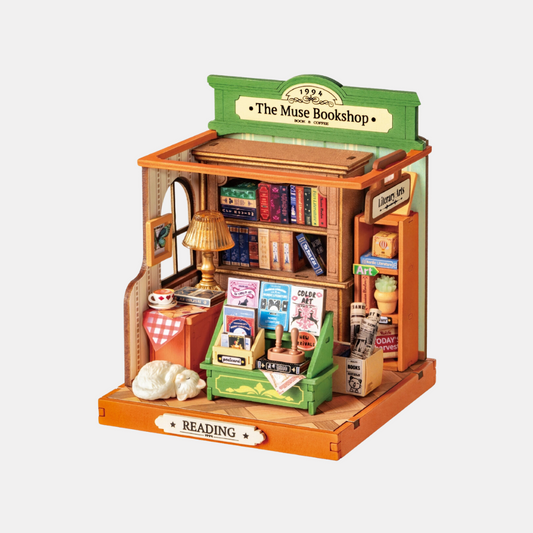 The Muse Bookshop DIY Miniature Kit