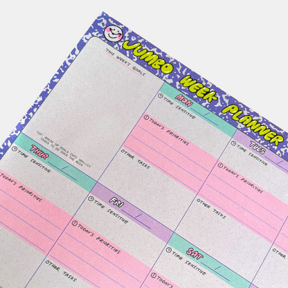 Jumbo Week Planner