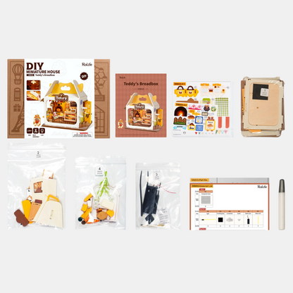 Teddy's Breadbox DIY Miniature Kit