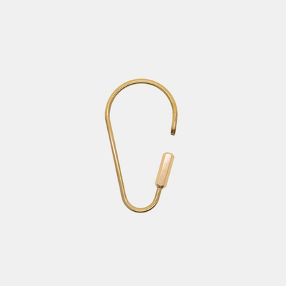 Brass Triangle Key Ring