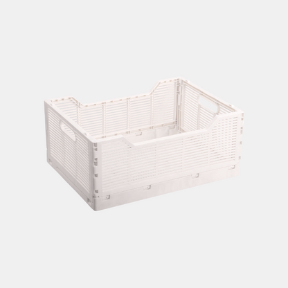 Small Cloud White Folding Storage Crate