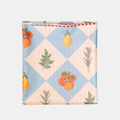 Garden Checkered Picnic Blanket