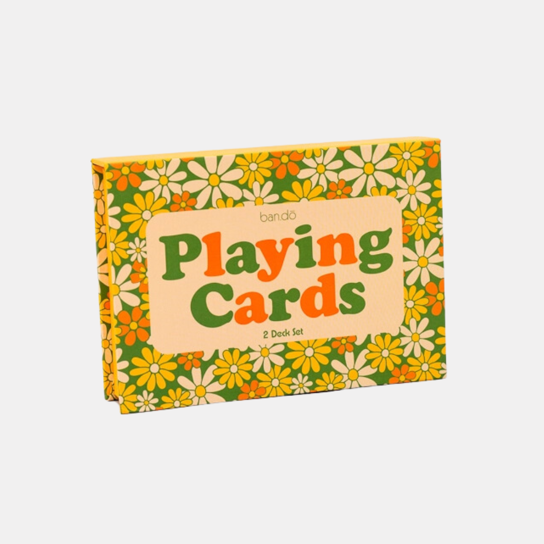 Floral Playing Cards Set