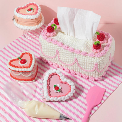 Crochet Cake Tissue Cover