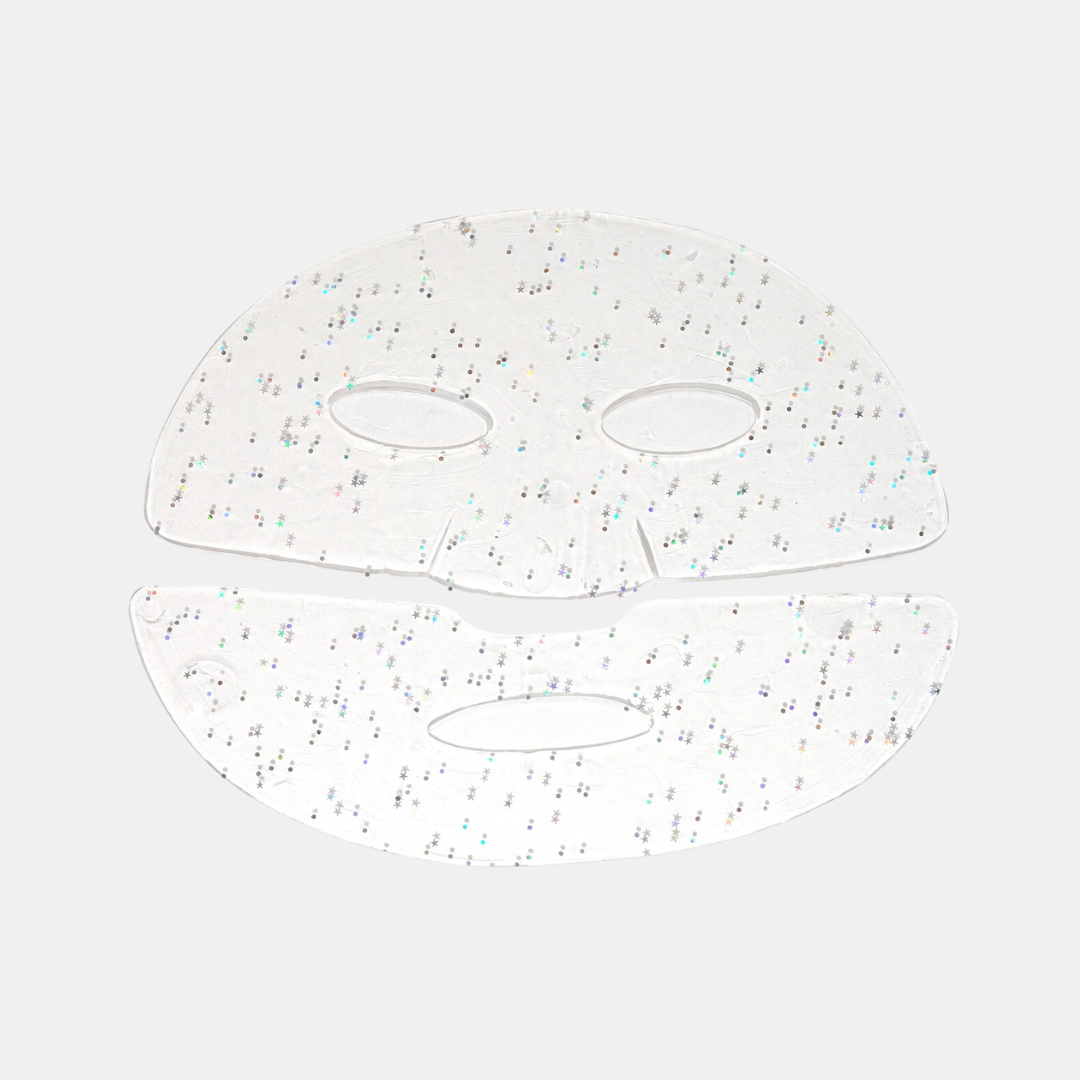 It's Glow Time Glitter Hydrogel Mask