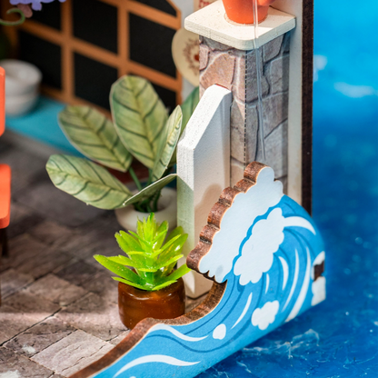 Sea Holiday Restaurant DIY Miniature Kit