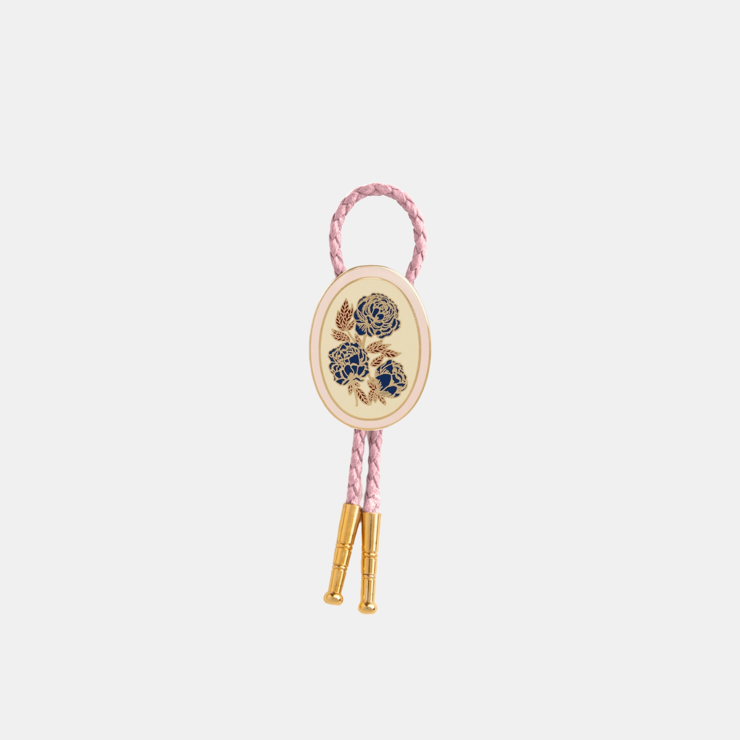 Floral Bolo Tie