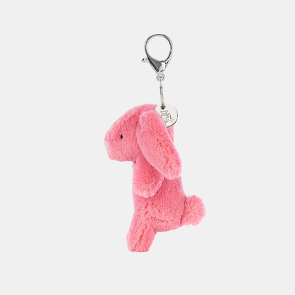 Bashful Pink Bunny Bag Charm