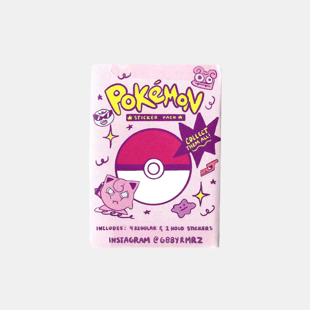 Pokemon Card Sticker Pack Volume 1