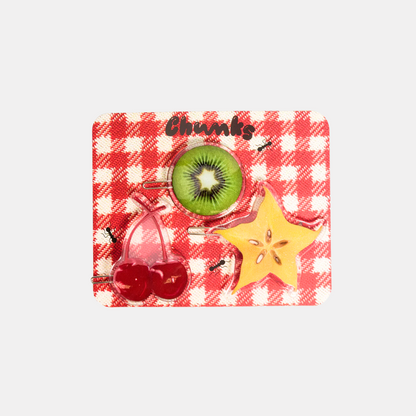 Fruit Salad Hair Clip Set