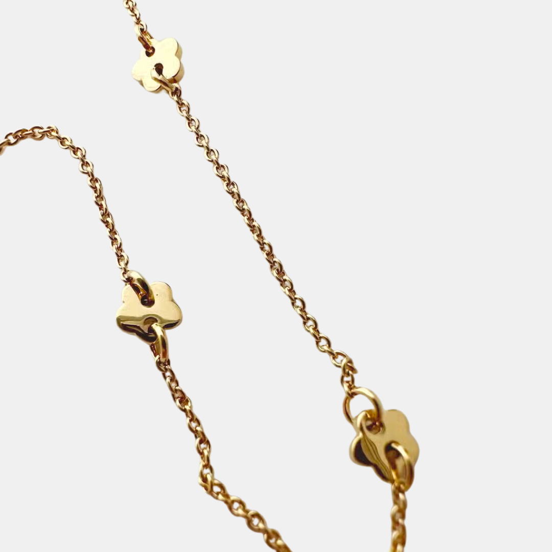 Gold Daisy Chain Necklace