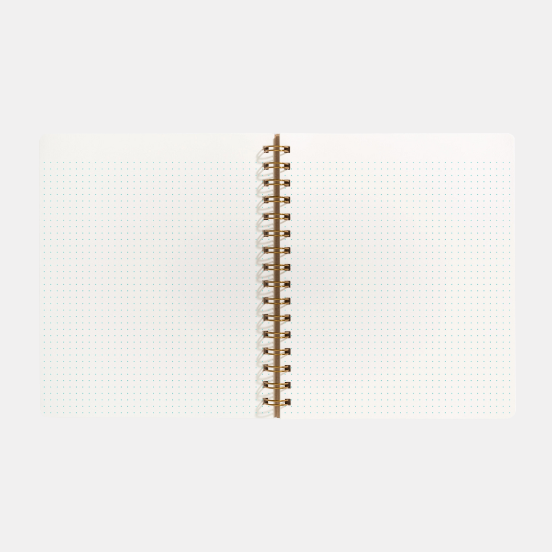 Lilac Dot Grid Notebook