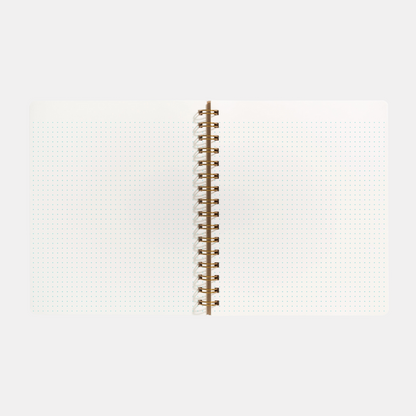 Lilac Dot Grid Notebook