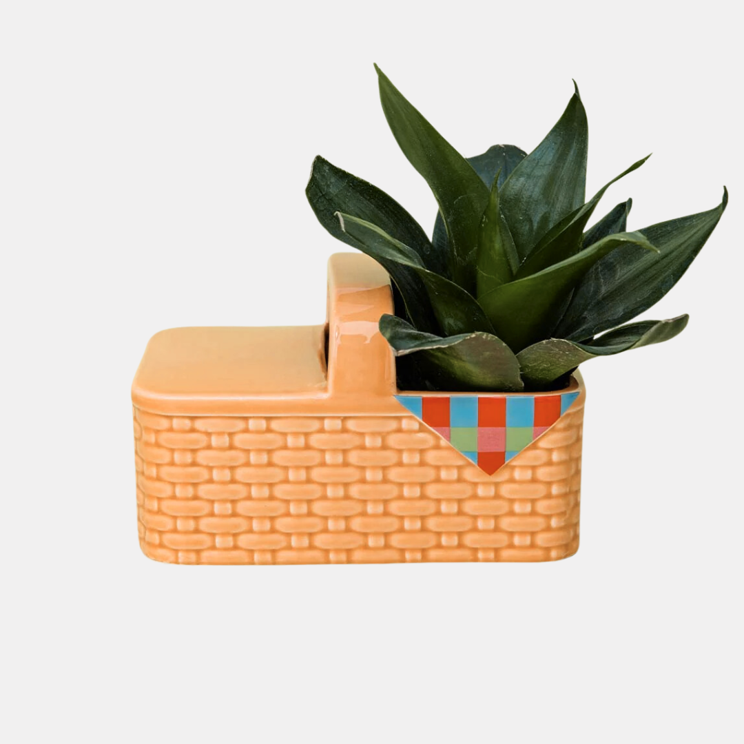 Picnic Basket Planter