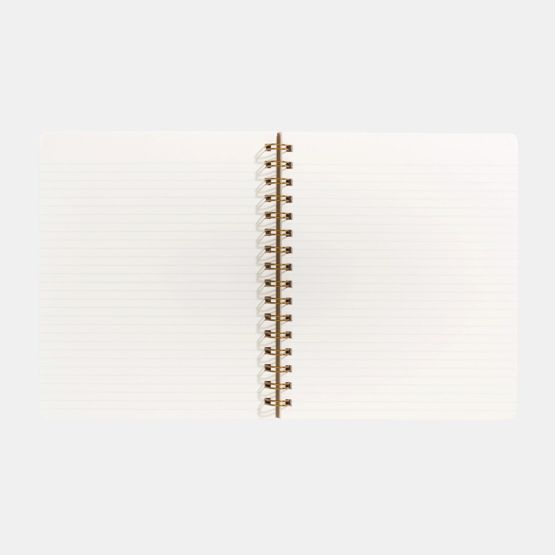 Kraft Lined Lefty Notebook