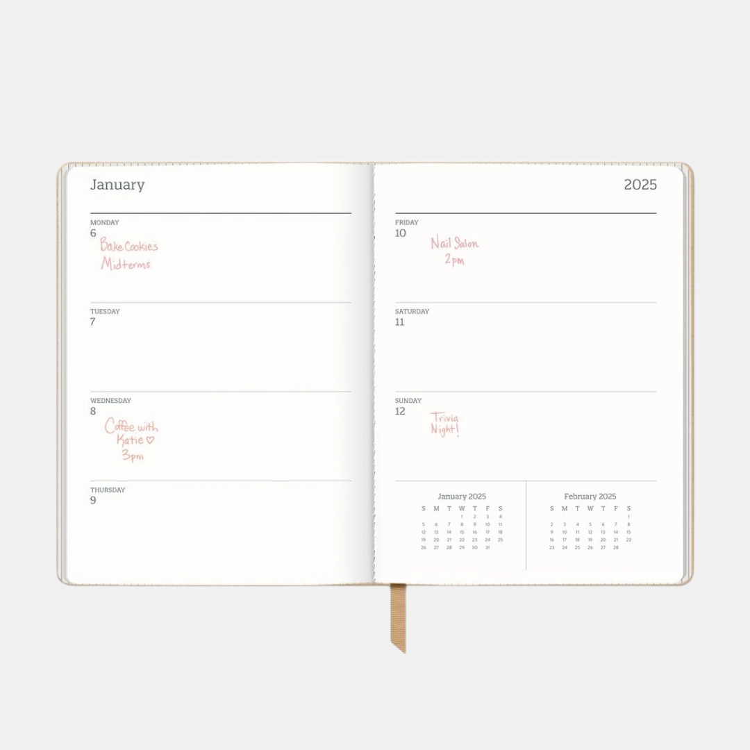 2025 Hazelnut Leaves Planner