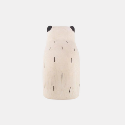 Wooden Capybara Figurine