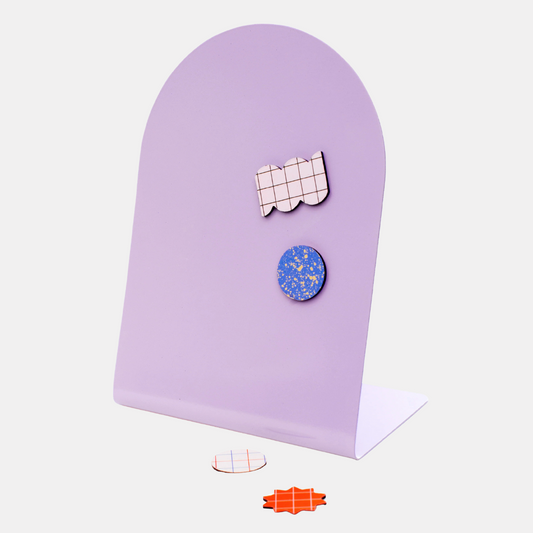 Purple Magnetic Memo Board